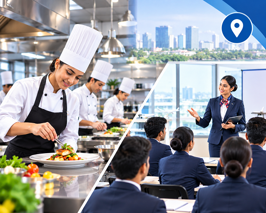 BCCM training kitchen and classroom environment